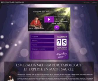 Esmeralda-Voyance.com(Tirage de Tarot & Voyance Pure) Screenshot