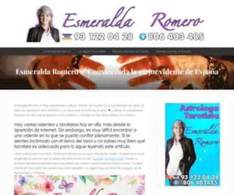 Esmeraldaromero.es(Esmeralda) Screenshot