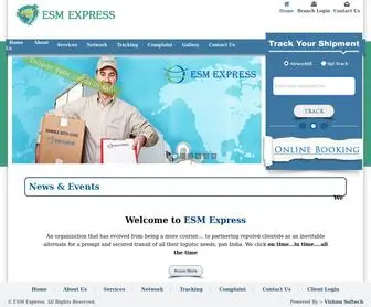 Esmexpress.in(ESM Express) Screenshot