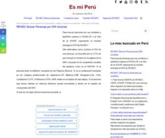 Esmiperu.com(Es mi Perú) Screenshot