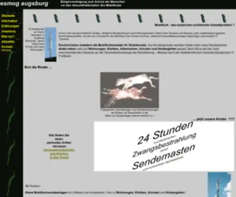 Esmog-Augsburg.de(Esmog augsburg) Screenshot