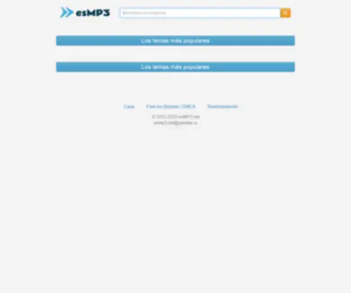 ESMP3.net(Descargar musica mp3 gratis) Screenshot