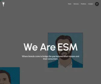 Esmtheagency.com(Electric Symphony Media) Screenshot