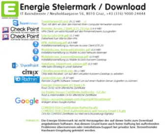 ESN.at(Energie steiermark) Screenshot