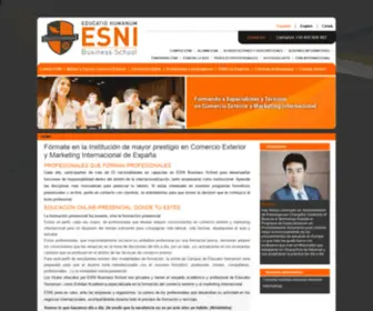 Esni.es(ESNI Businnes School) Screenshot