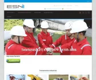 Esntreinamentos.com.br(ESN Treinamentos Industriais) Screenshot