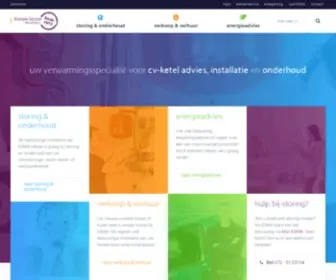 ESNW.nl(CV-ketel en verwarmingsspecialist ESNW) Screenshot