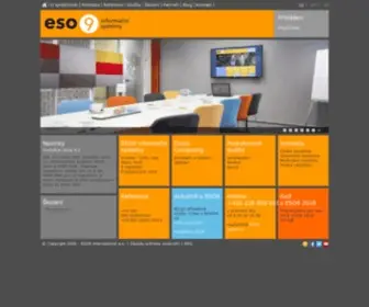Eso9.cz(Podnikový informační systém pro výrobní i obchodní společnosti) Screenshot