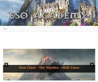 Esoacademy.com(ESO Academy) Screenshot