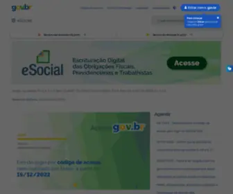 Esocial.gov.br(Português (Brasil)) Screenshot