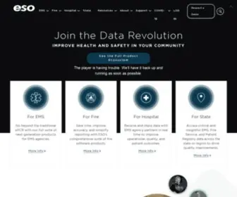 Eso.com(Software Products for Hospitals) Screenshot