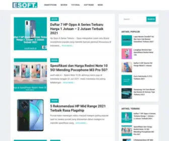 Esoft.web.id(Info Tips &amp; Tutorial Smartphone Gadget Aplikasi) Screenshot