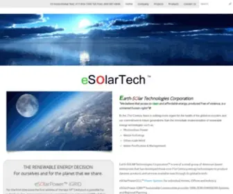 Esolartech.com(”GLOBAL ENERGY) Screenshot