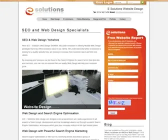 Esolutionswebdesign.co.uk(Web Design) Screenshot