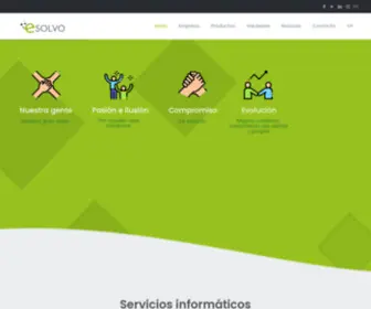 Esolvo.es(Consultoría informática Girona) Screenshot