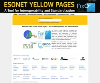 Esonetyellowpages.com(Sensors, Hardware components and Technology for Deep Sea Observatories) Screenshot