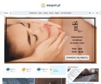 Esopot.pl(SOPOT PORTAL INTERNETOWY) Screenshot