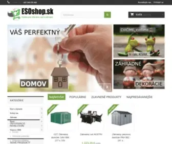 Esoshop.sk Screenshot