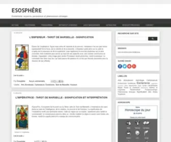 Esosphere-Esoterisme.com(Esot) Screenshot