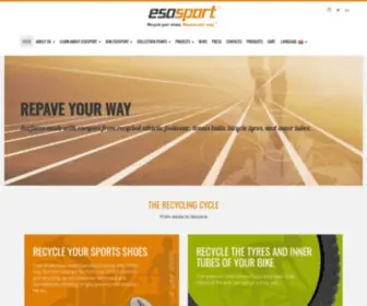 Esosport.it(Home page) Screenshot