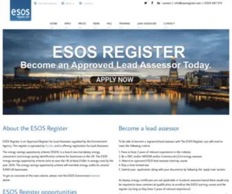 Esosregister.com(Esosregister) Screenshot