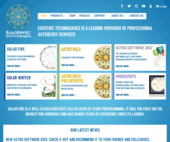 Esotech.com.au(Esoteric Technologies is a world) Screenshot