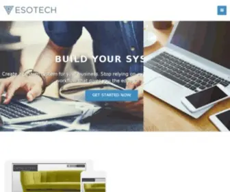 Esotech.org(Creative Web Solutions) Screenshot