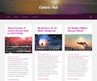 Esoterichub.com(Esoteric Hub) Screenshot