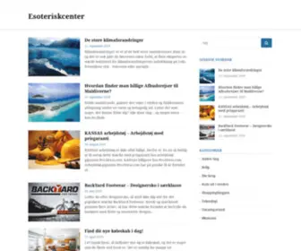 Esoteriskcenter.dk(Esoteriskcenter) Screenshot