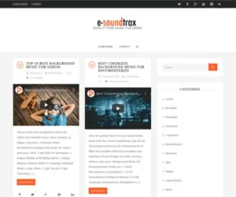 Esoundtrax.com(E-soundtrax) Screenshot