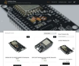 ESP8266-Shop.com(ESP8266 Shop) Screenshot