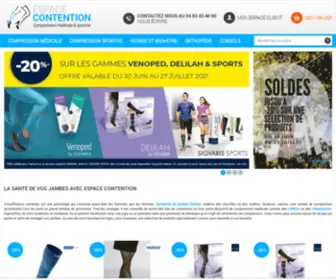 Espace-Contention.com(Bas de contention) Screenshot