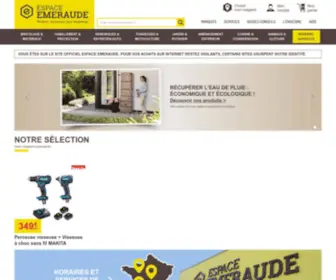 Espace-Emeraude.com(Espace Emeraude) Screenshot