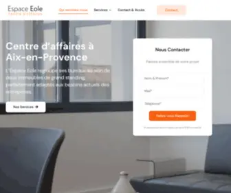 Espace-Eole.com(Espace Eole) Screenshot