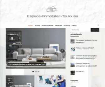 Espace-Immobilier-Toulouse.fr(Espace immo) Screenshot