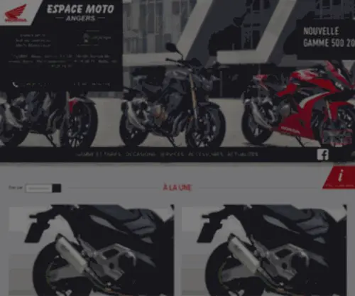Espace-Moto.com(Honda Moto ESPACE MOTO) Screenshot