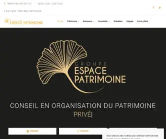 Espace-Patrimoine.com(Salon de Provence) Screenshot