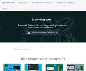 Espace-Raspberry-Francais.fr(Raspberry Lab) Screenshot