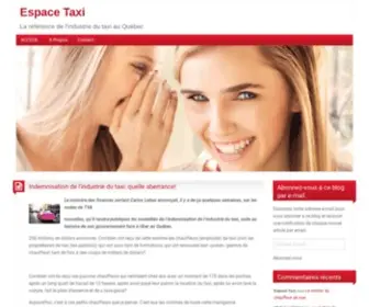 Espace-Taxi.com(Espace Taxi) Screenshot