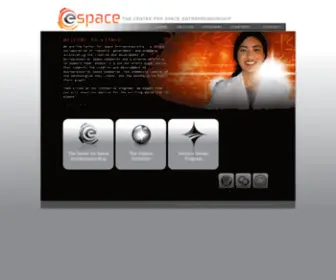 Espacecenter.org(The Center for Space Entrepreneurship) Screenshot