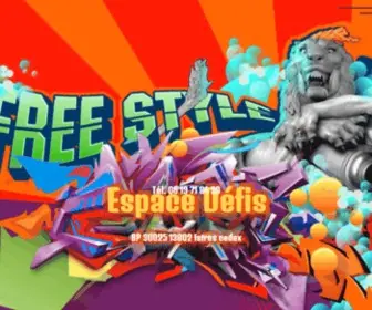 Espacedefis.com(Asso Espace Défis hip hop art) Screenshot