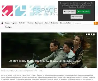 Espacemagnan.com(Espace Magnan) Screenshot