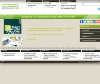Espaces-Naturels.fr(Le portail technique de l'OFB) Screenshot