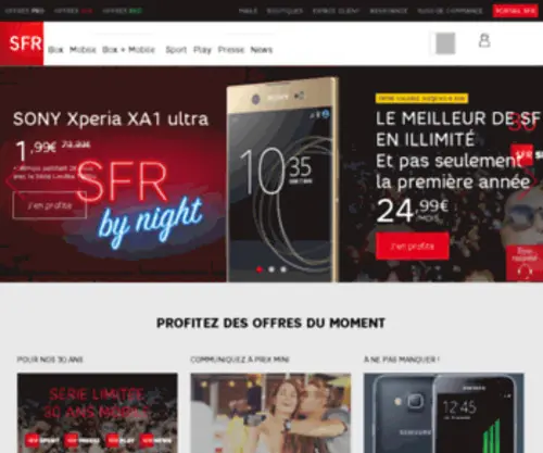 Espacesfr.com(Forfait mobile) Screenshot