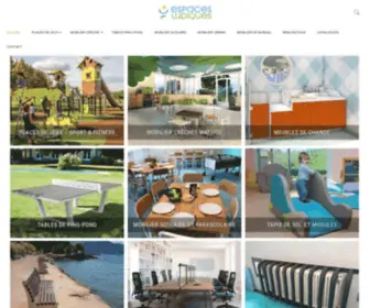Espacesludiques.ch(Equipements) Screenshot