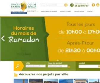 Espacessaada.com(Appartement Économique & Moyen) Screenshot