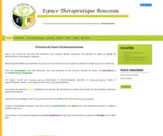 Espacetherapeutiquerousseau.ch(être) Screenshot