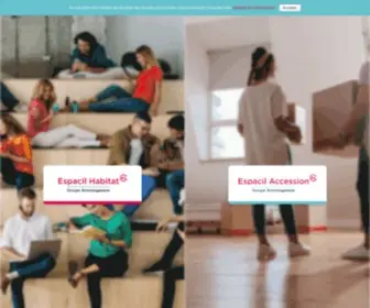 Espacil.com(Des solutions d'habitat pour tous) Screenshot