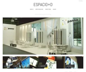 Espaciod.net(Fabricante de stands Madrid) Screenshot