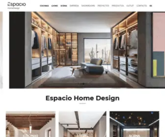 Espaciohdg.com(Espacio Home Design) Screenshot